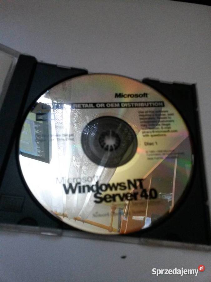 MICROSOFT WINDOWS NT SERWER40 Oprogramowanie Poznań