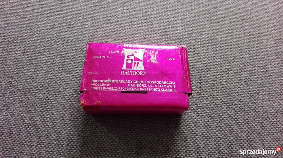 Pamiątki z PRL MYDŁO TOALETOWE FOR YOU Łódź