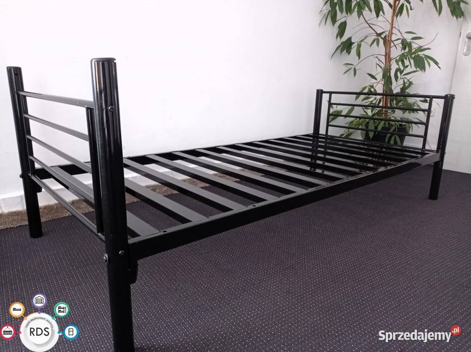 Łóżko metalowe PIĘTROWE POJEDYNCZE 2w1 Łóżka 207cm Dom i Ogród Sopot
