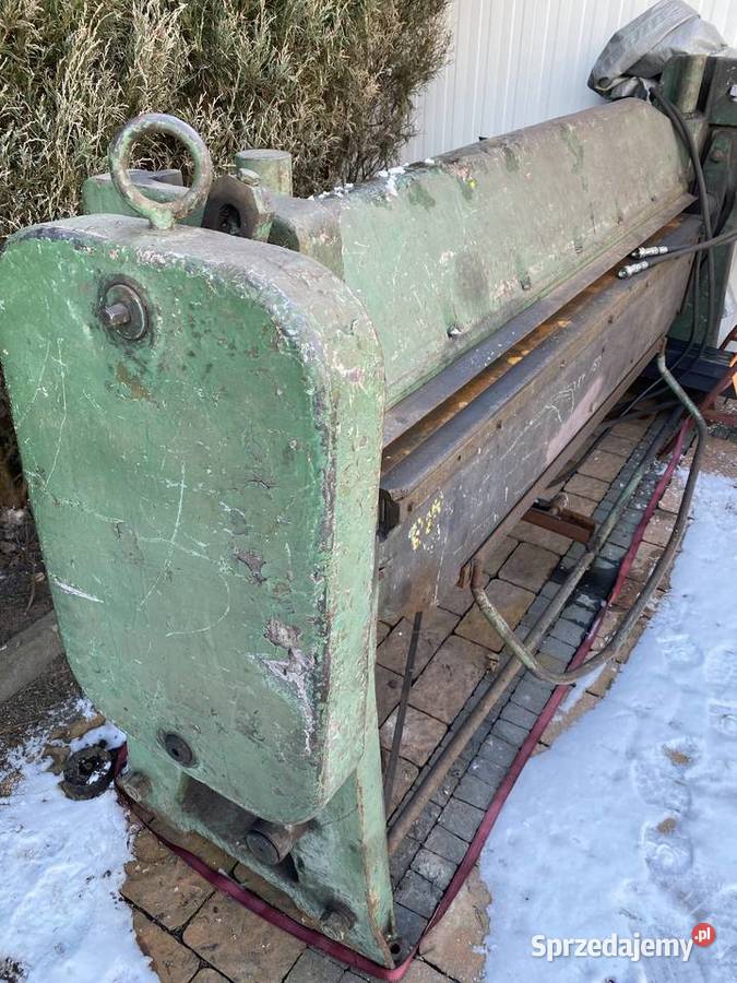 Zaginarka giętarka do blachy 3mm Lechów