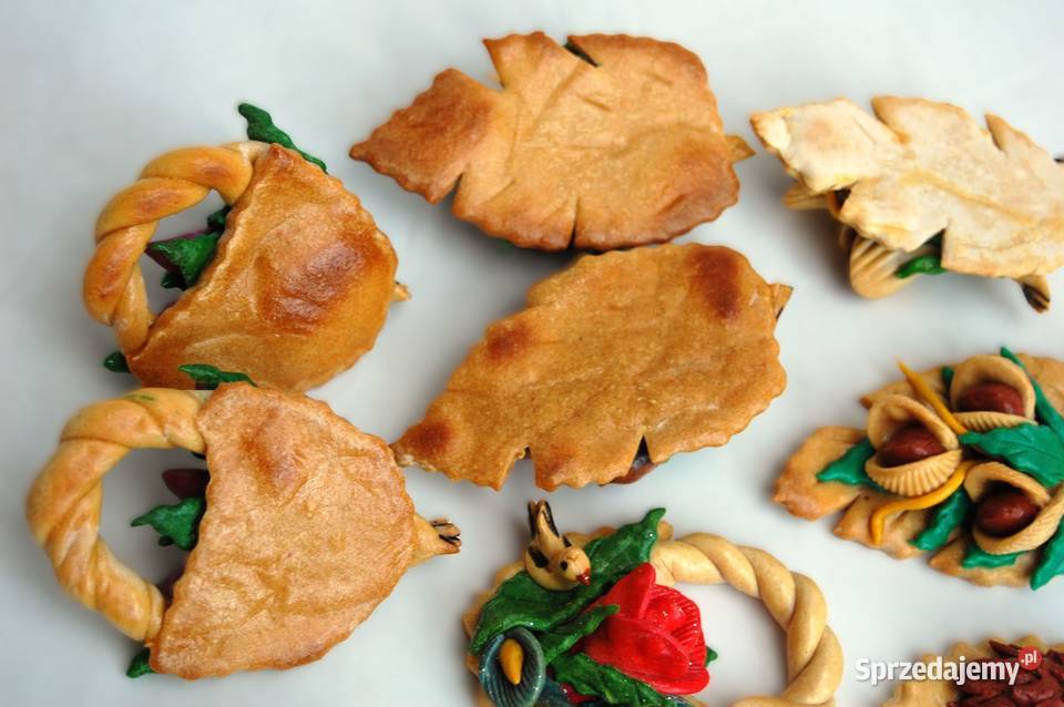 Precle wieńce ptaki kwiaty orzechy listki Lublin