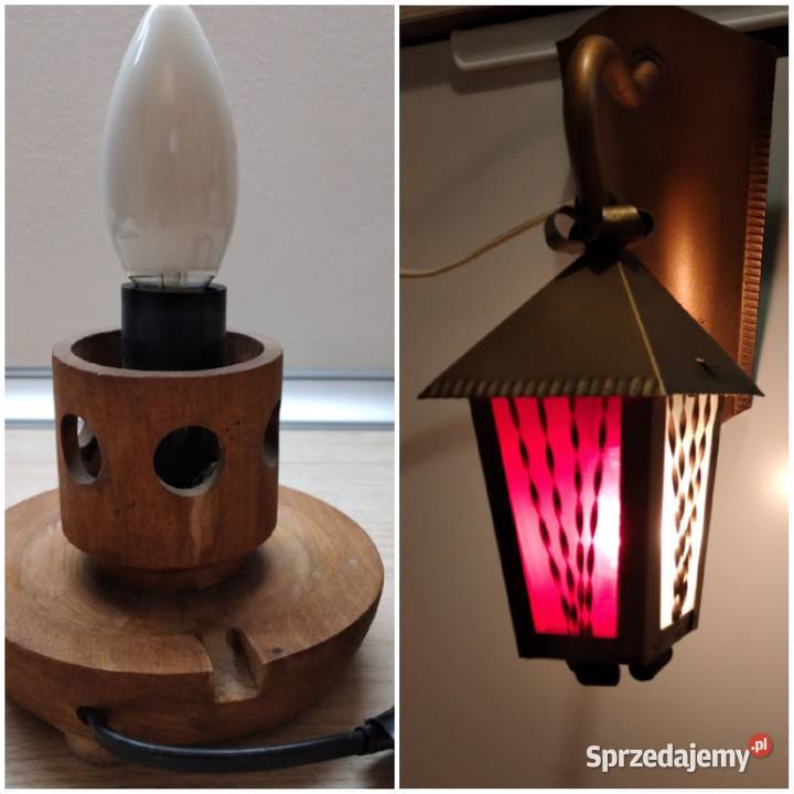 lampki PRL małopolskie Bukowno