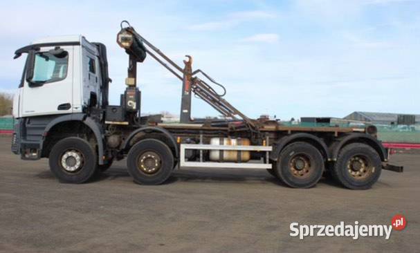 Mercedes arocs 3236 2015 8x4 euro6 hakowiec Ropczyce