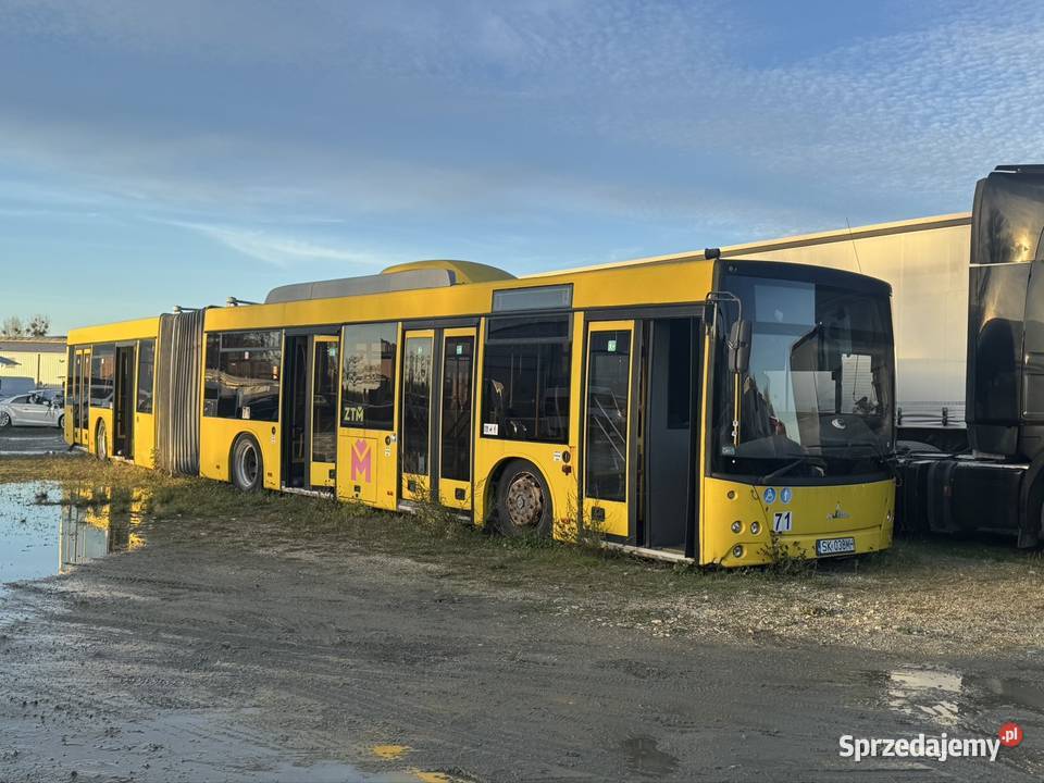 Autobus miejski 2 członowy Maz Mercedes Rok produkcji 2011 dolnośląskie Wrocław