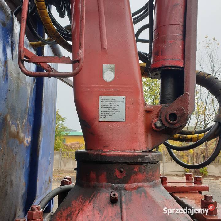 Mercedes Actros 2540 Loglift F240SL udźwig 5800 Ostrołęka