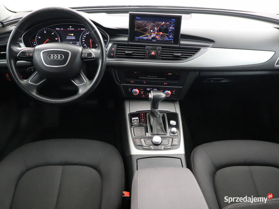 Audi A6 20 TDI czarny dolnośląskie Bielany Wrocławskie