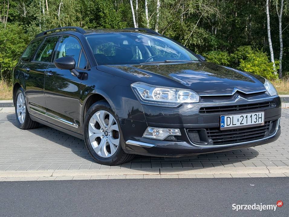 Citroen C5 20hdi niski przebieg wyposażenie kurtyny powietrzne dolnośląskie Lubin sprzedam