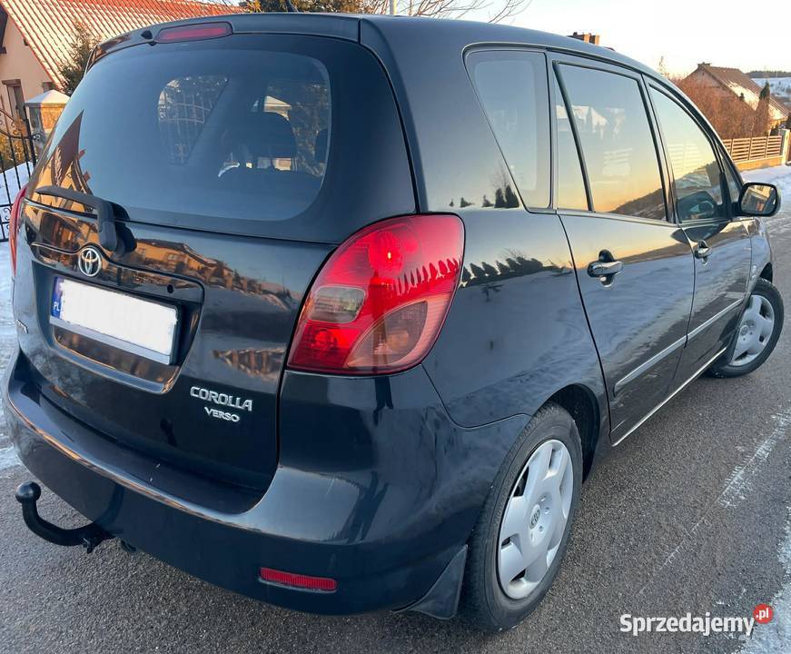 Toyota Corolla Verso LPG 10lat jeden właściciel