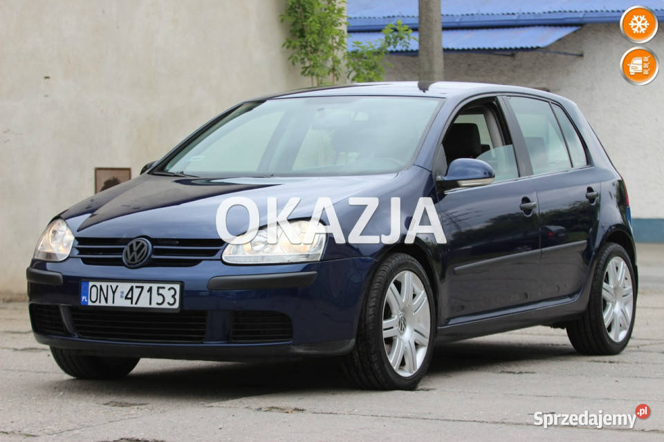 Volkswagen Golf 19 diesel 5 drzwi Klimatyzacja Hatchback Nysa