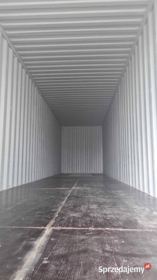 Uszkodzony kontener morski magazynowy 40HC Warszawa