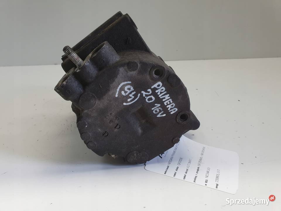 SPRĘŻARKA KLIMATYZACJI Nissan Primera P12 20 16V Kompresory klimatyzacji lubelskie
