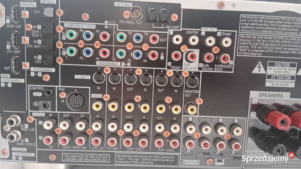 Amplituner PIONEER VSX1017 AVS USB HDMI 7x150W Ełk