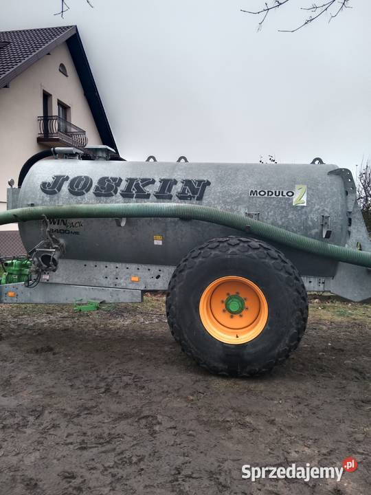 Beczkowóz Joskin poj 8400 nowy 2015r wóz nieuszkodzony Sierpc