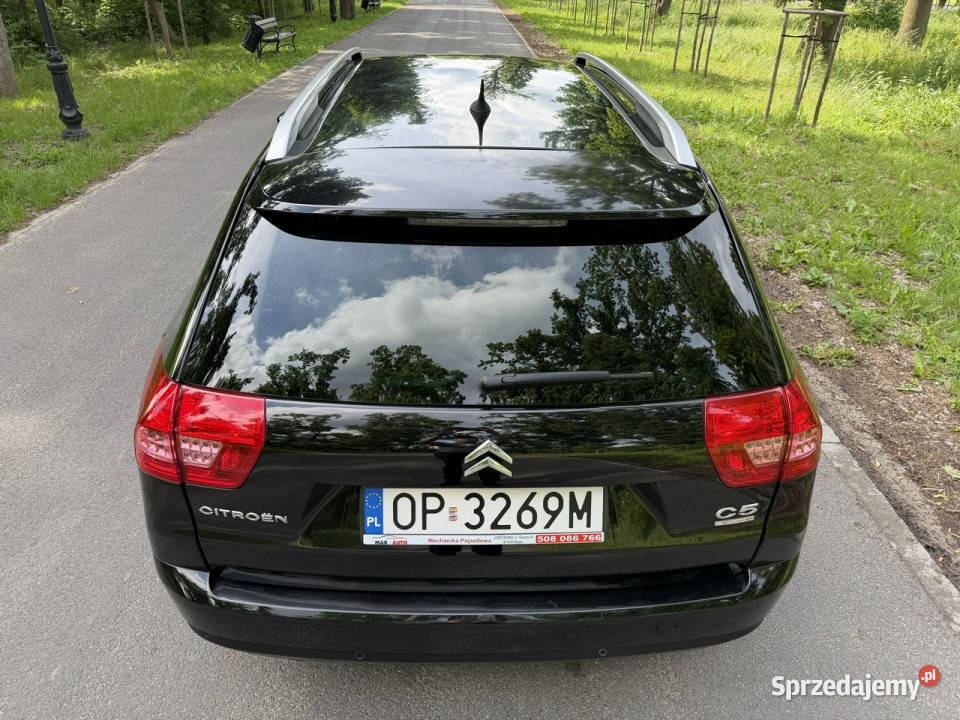 Citroen C5 20 HDI 163 Exclusive Automat Xenon elektrycznie ustawiane fotele Józefkowo