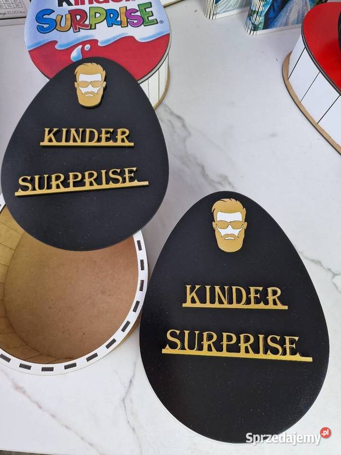Kinder box pudełko na słodkości Leszno
