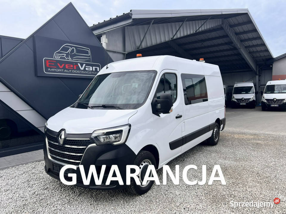 Renault Master średniak 7 osobowy brygadówka 150 furgon Renault mazowieckie Warszawa