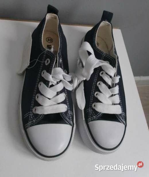 Trampki granatowe rozmiar 33 59 Sportowe