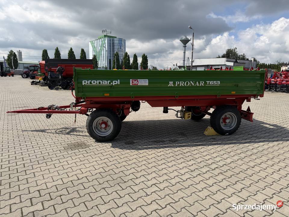 Przyczepa rolnicza komunalna Pronar T653 4T wielkopolskie Opatówek