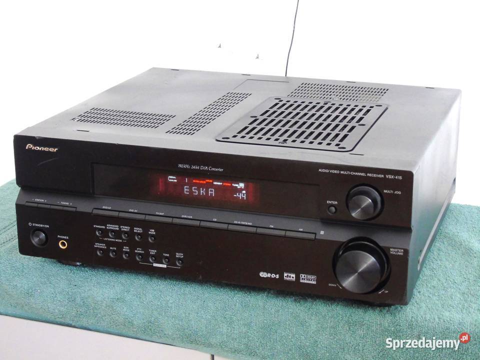 Amplituner Pioneer VSX415 RDS sprawny DOSTAWA podkarpackie Jasło