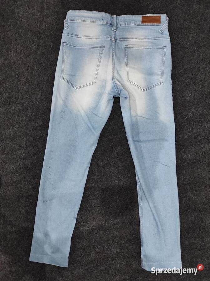 4 pary spodni denim jeans 158 młodzieżowe Lublin