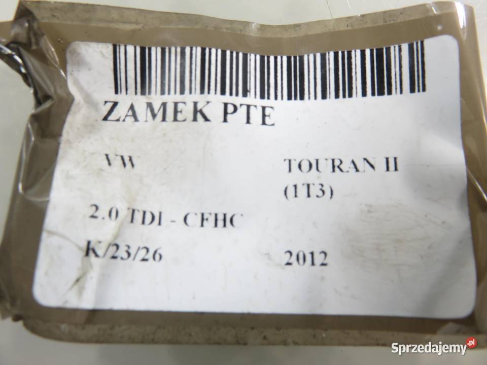 ZAMEK PRAWY TYLNY VW TOURAN II 1T3