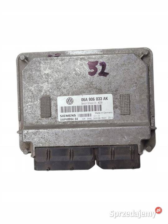 VW BEETLE STEROWNIK KOMPUTER SILNIKA 06A906033AK Przemęt