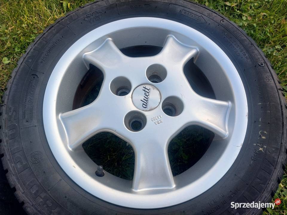 Felgi aluminiowe 14 18560R14 opony zimowe Toyota Sieciechów