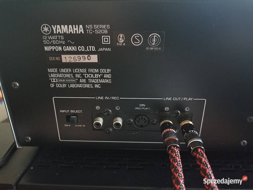 Yamaha TC520B pełnym serwisie Magnetofony Oświęcim