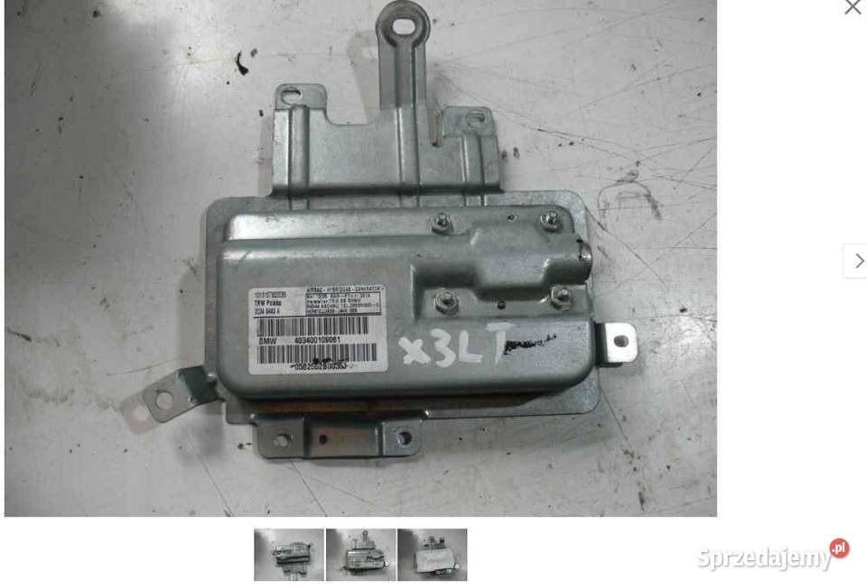 30348449A AIRBAG LEWY TYŁ BMW X3 E83 osobowe Wielkie Drogi
