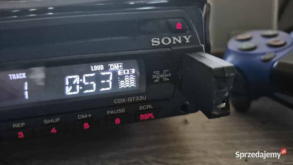 SONY CDX GT33U USB radio samochodowe Łódź