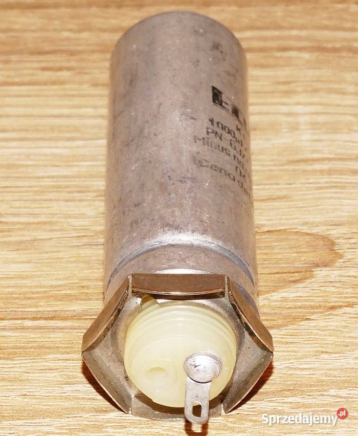 Kondensator elektrolityczny 1000 uF 50 V KEN 665 Części i akcesoria