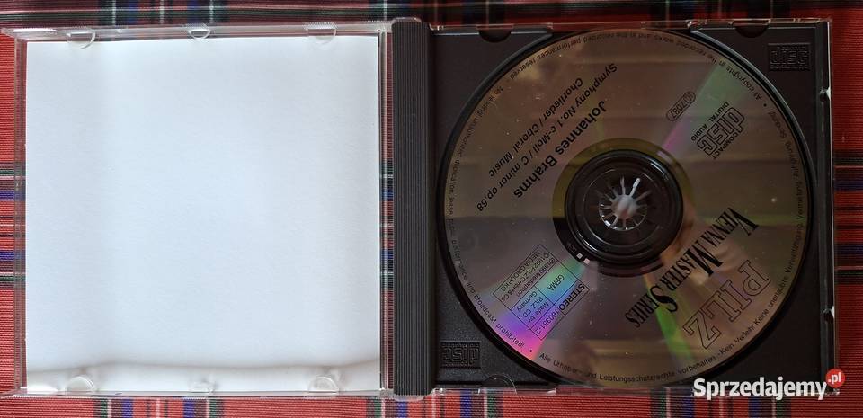 Johannes Brahms Symphony Vienna Master Series CD małopolskie sprzedam