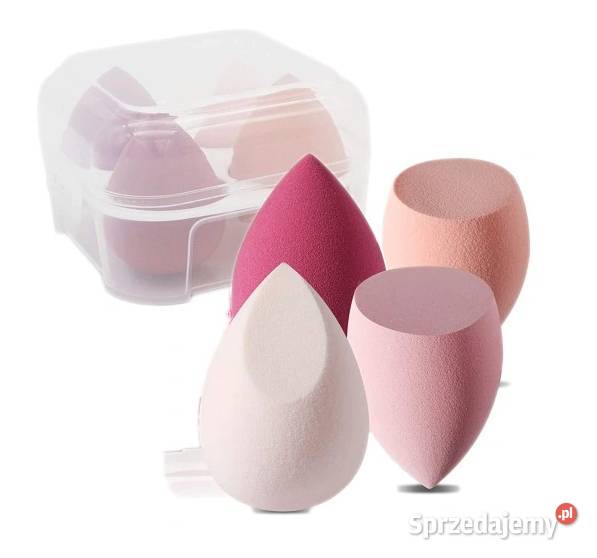 Zestaw 4 gąbek BeautyBlender do makijażu sprzedam