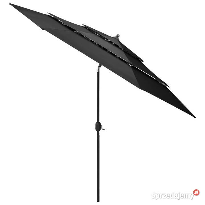 3poziomowy parasol na aluminiowym słupku Warszawa sprzedam