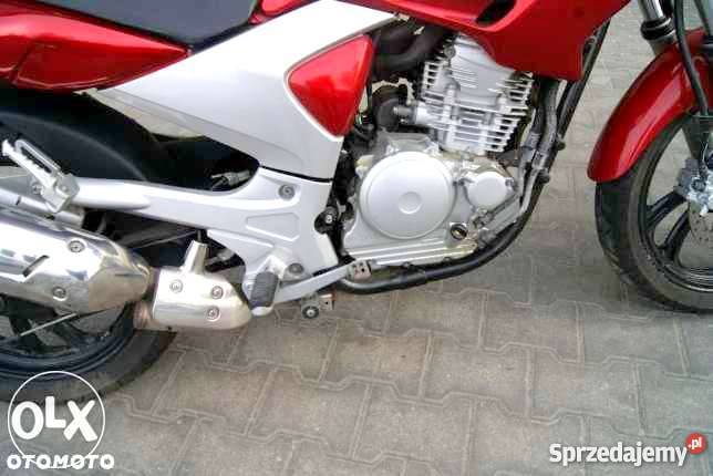 Yamaha YBR 250 2009 A2 Przygotowany do sezonu łańcuch pomorskie Tczew