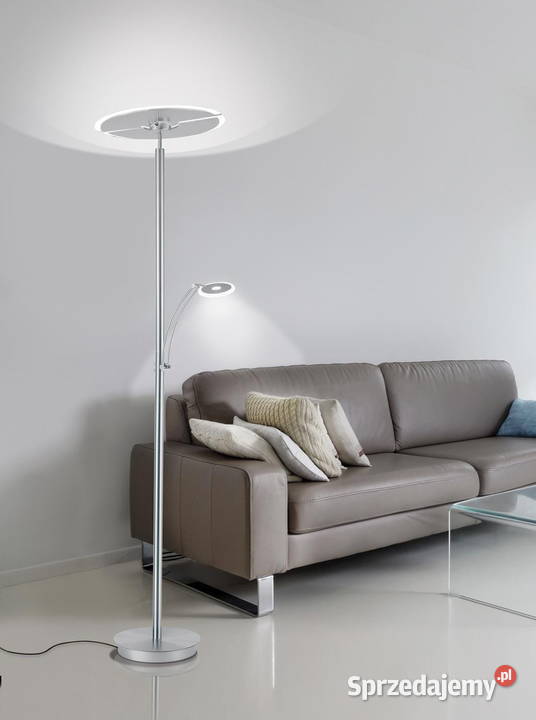 Lampa podłogowa stojąca ARTUR 3 punktowa srebrny