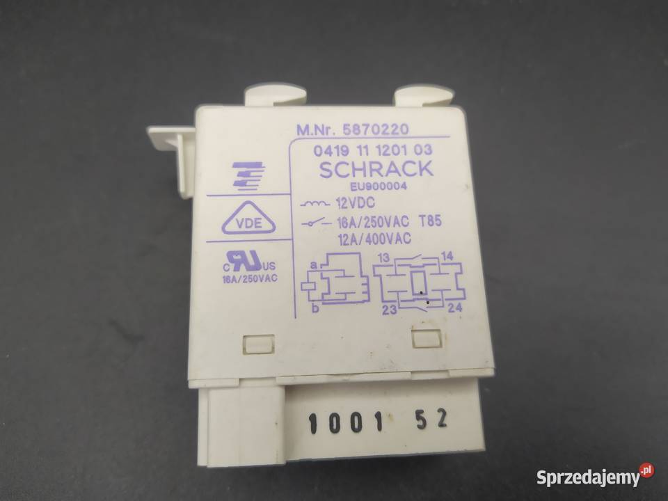 Przekażnik grzałki Miele Jasienica