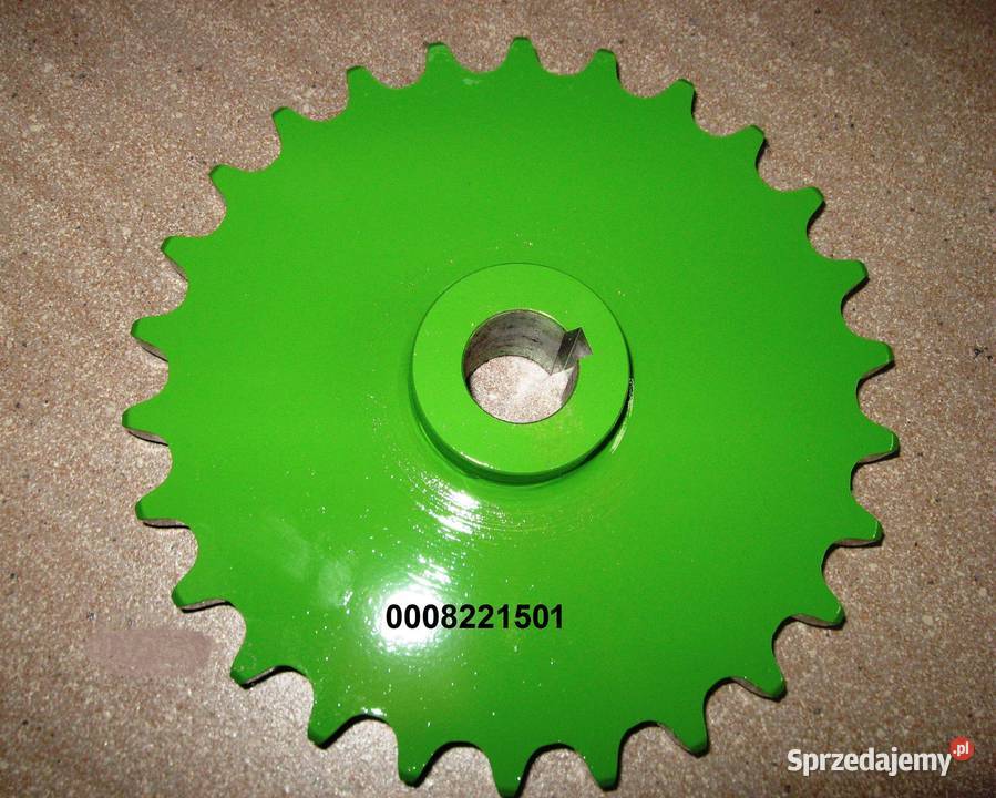 Koło łańcuchowe Z26 1 fi 30mm wpust 8mm do prasy Czekanów