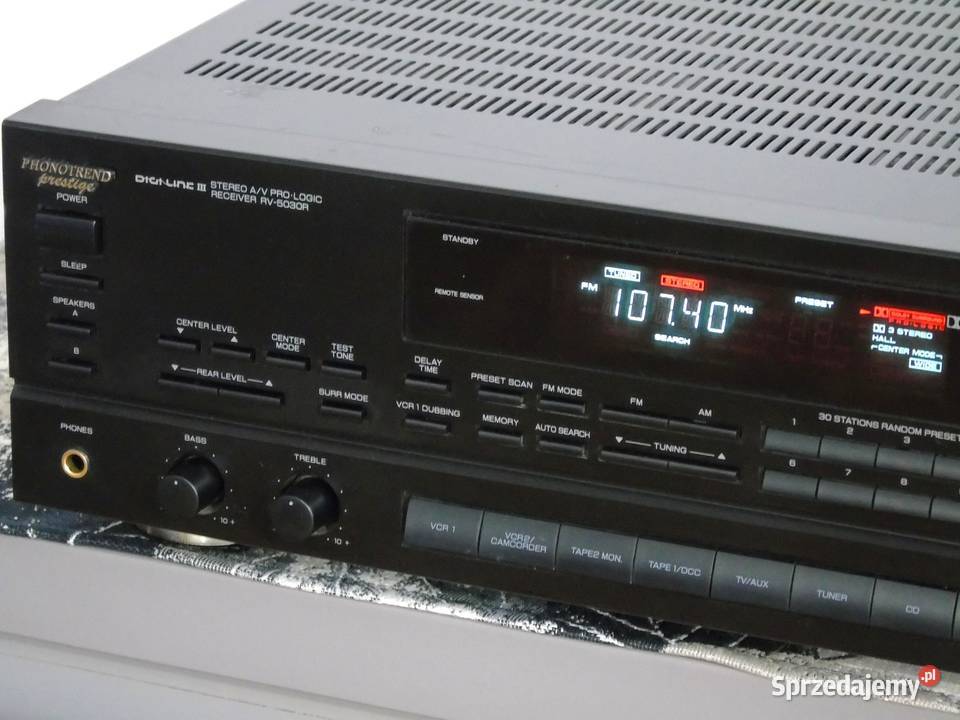 Wzmacniacz z radiem Sherwood RV5030 sprawny 500 Jasło sprzedam