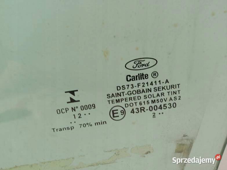 SZYBA DRZWI LEWY PRZÓD CARLITE 12 R SEDAN 4D