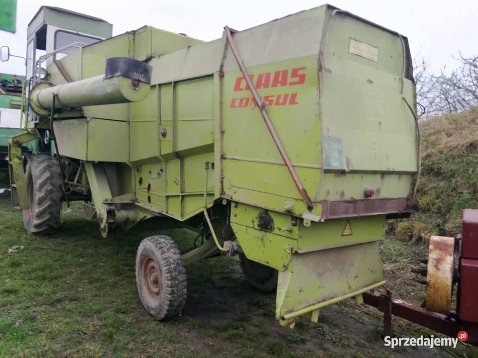 Kombajn zbożowy Claas Consul Kabina sieczkarnia mazowieckie Skaryszew