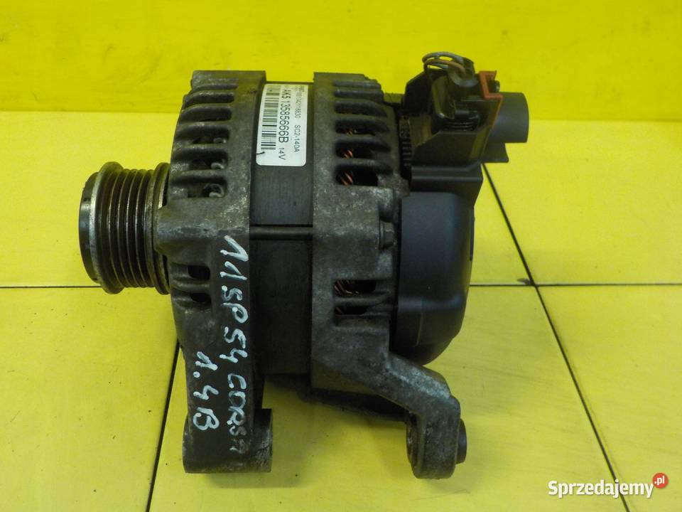 CORSA E 14 16V 17r 75 B14XEJ alternator świętokrzyskie Suków sprzedam