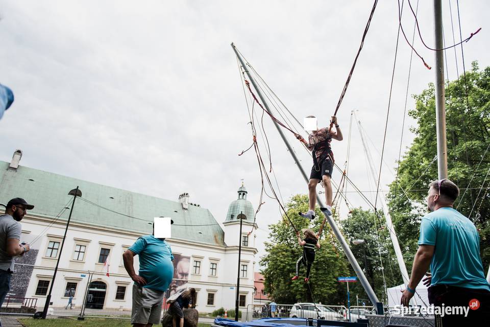 Eurobungee 4stanowiskowe na przyczepce sprzedam