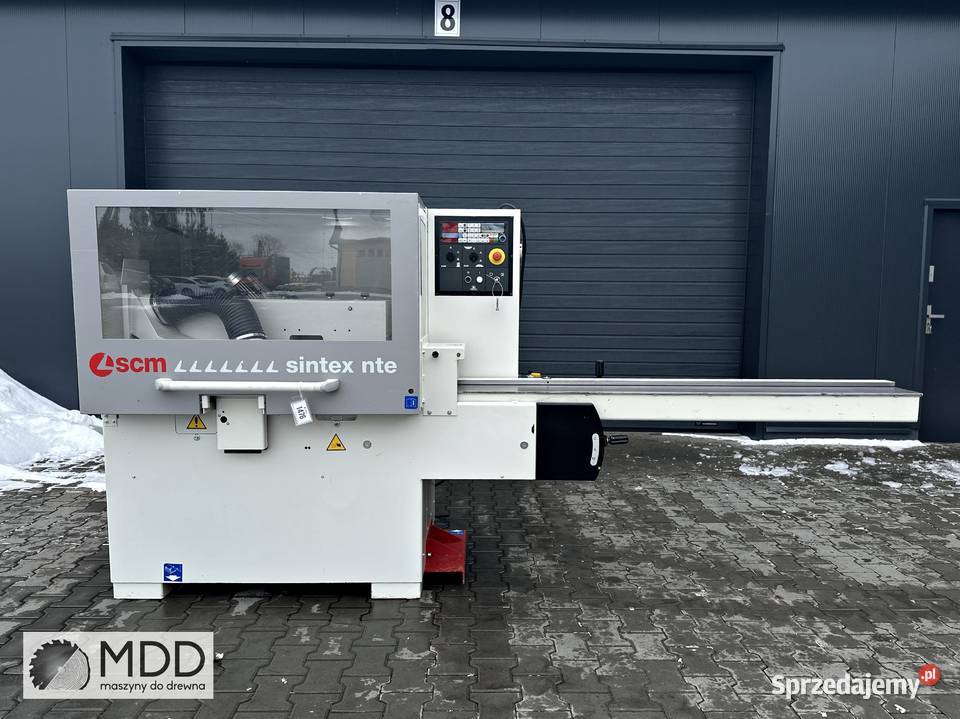 Strugarka czterostronna SCM Sintex NTE 200 mth Produkcja lubelskie Łabuńki Pierwsze