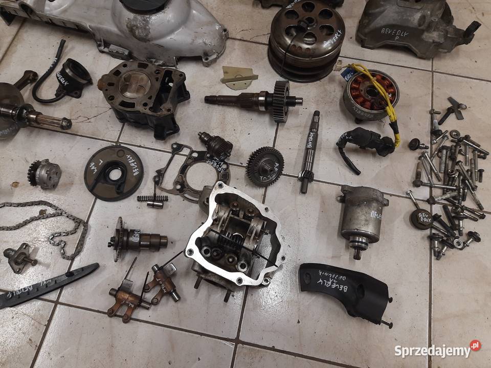 Piaggio beverly 125 silnik części vespa cylinder Jelenia Góra