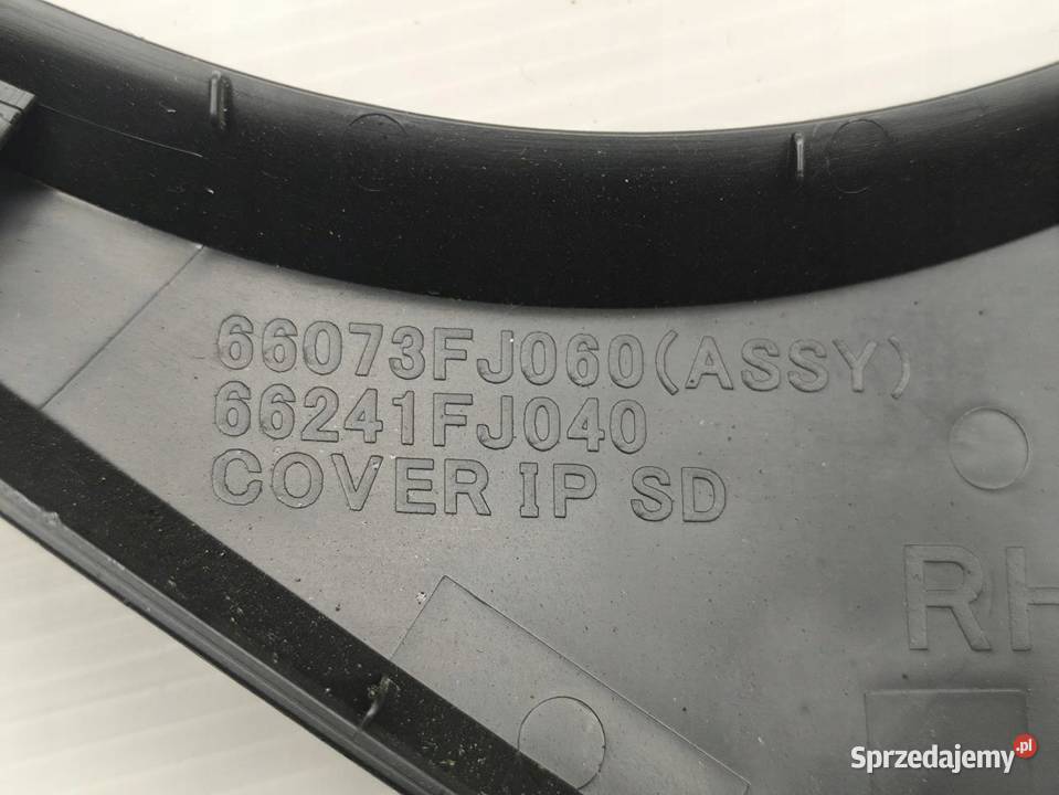 OSŁONA DESKI KONSOLI PRAWA SUBARU FORESTER IV SJ osobowe