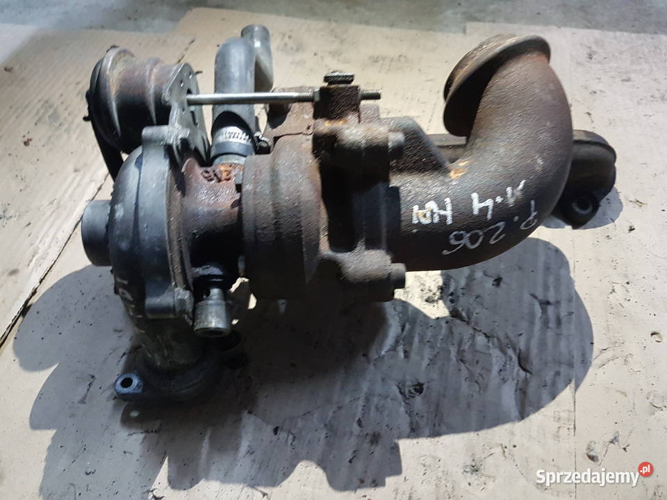 PEUGEOT 206 14HDI TURBOSPREZARKA KP35487599 Rok produkcji 2006