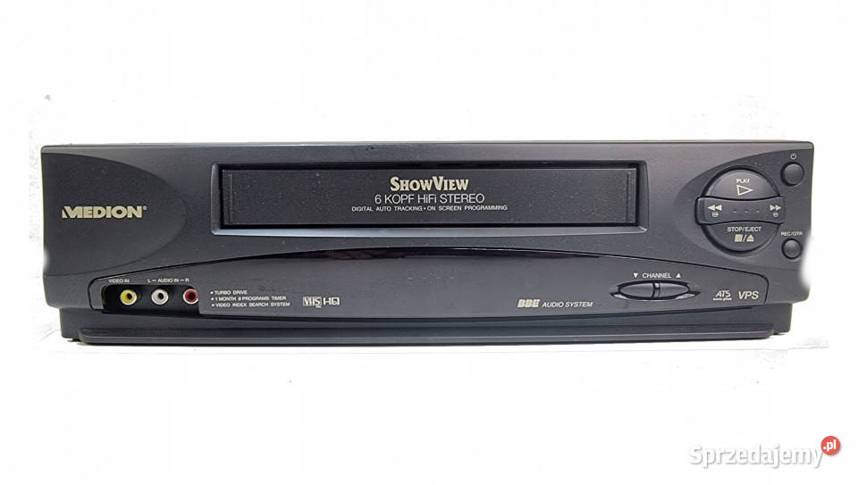 Medion Video 6 głowic MD 9023 MD9023 VHS Międzychód