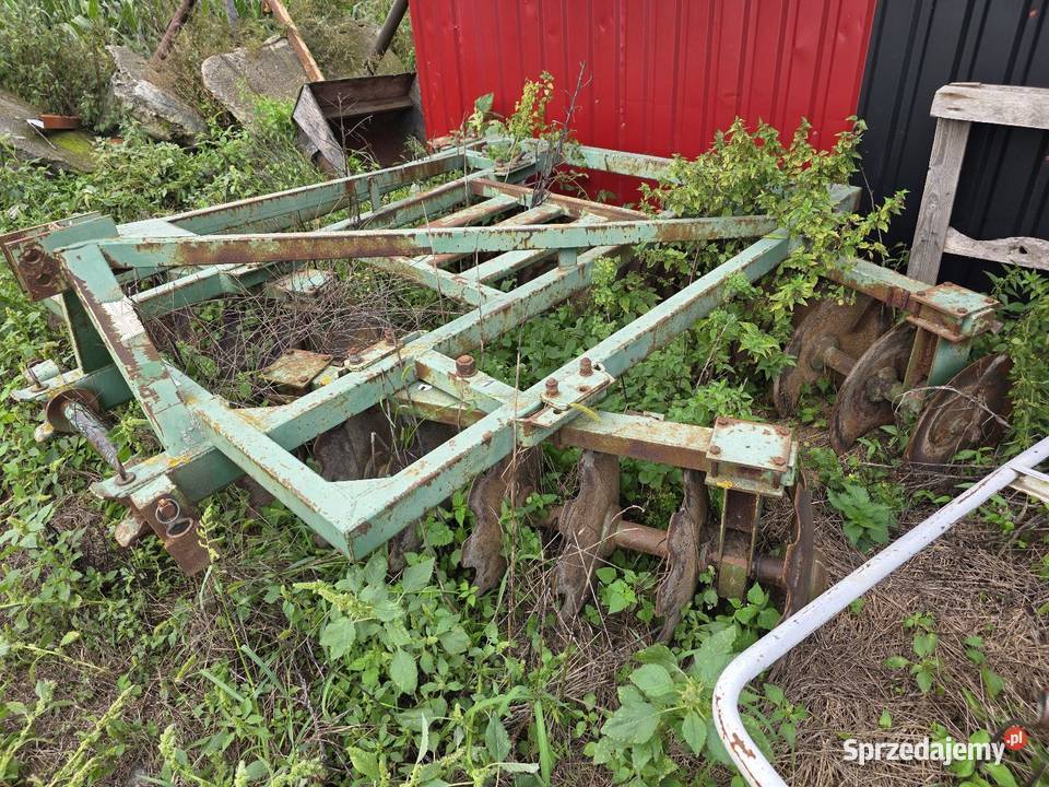 Brona talerzowa talerzówka Bomet 315 podlaskie Rutki-Kossaki