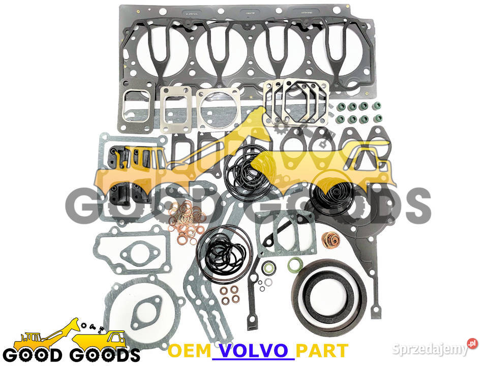 VOLVO USZCZELKI SILNIKA BL71 D4DCBE2 D4D LAE2 Władysławów sprzedam